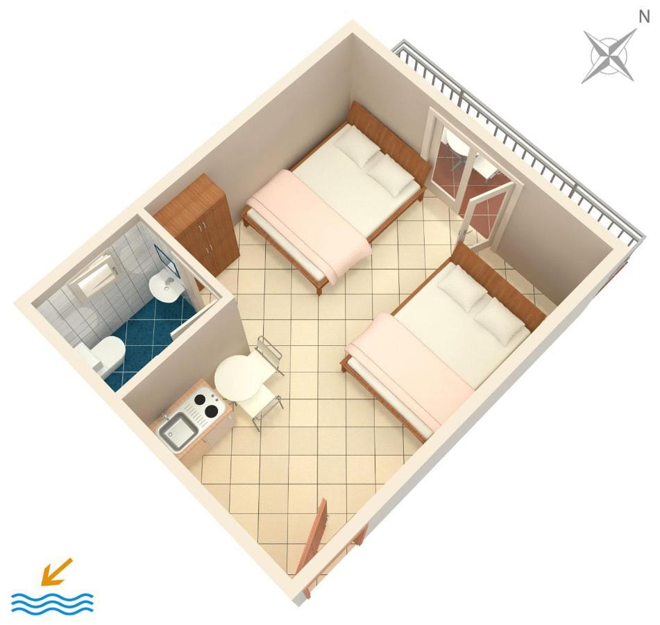 Apartments By The Sea Podaca, Makarska - 6745 Extérieur photo